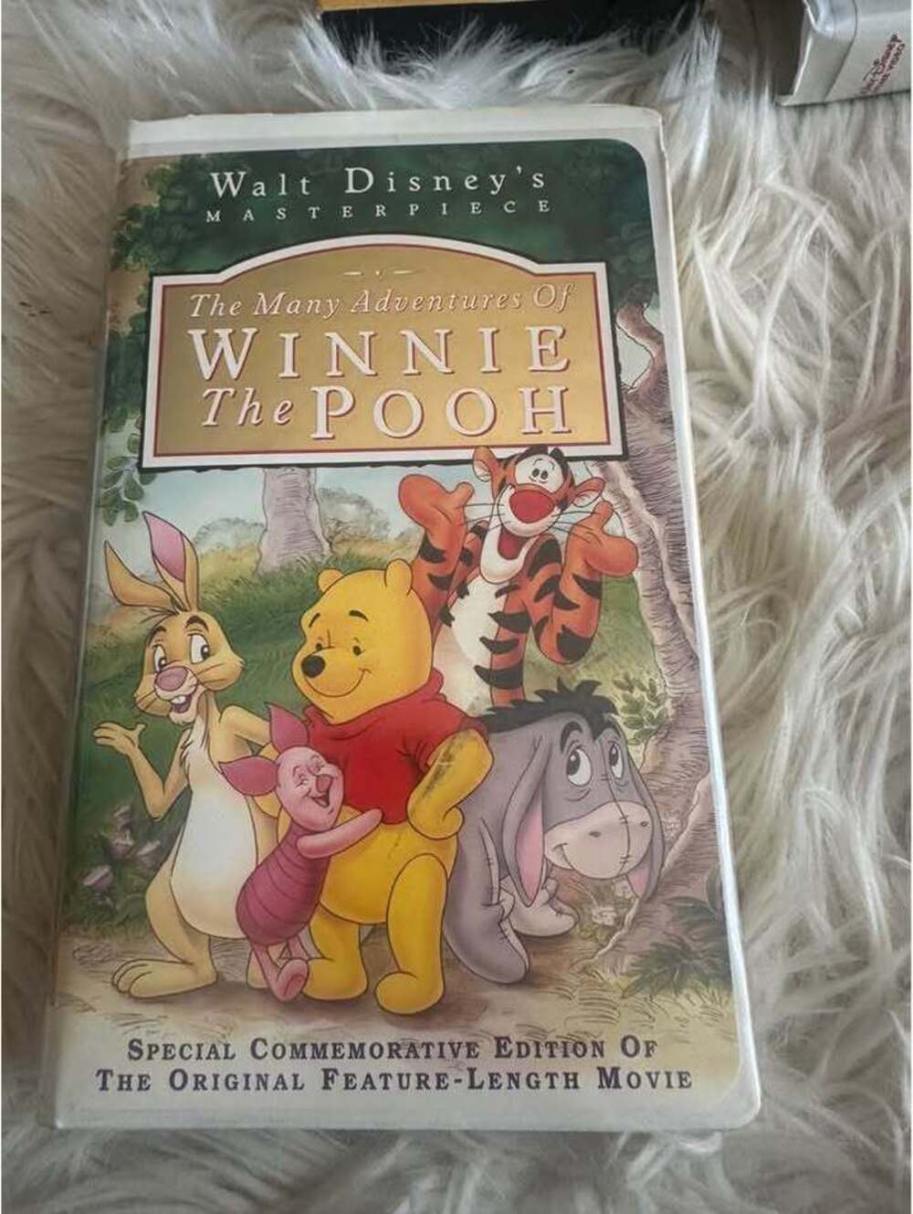 Walt Disney's Masterpiece The Many Adventures of Winnie the Pooh VHS